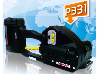 P331电动塑钢带打包机(打包25/32塑钢带)